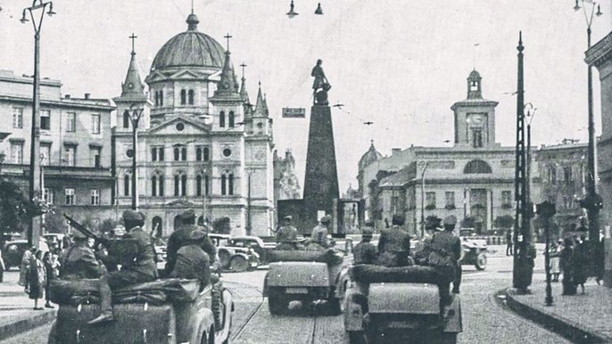 Łódź zajęta przez Niemców w 1939 r. 